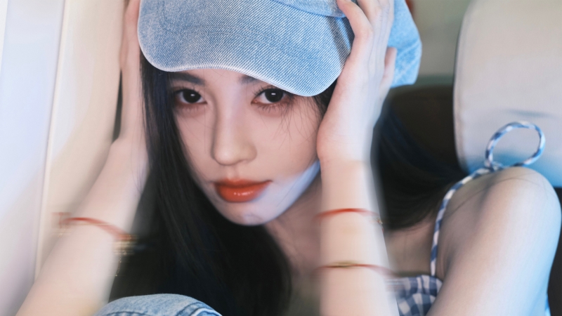 鞠婧祎戴帽可爱风高清壁纸合集来了
