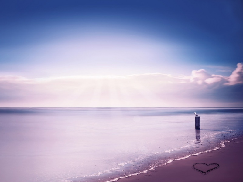 海滩QQ风尚风格海滩壁纸推荐