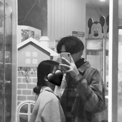 黑白风格情侣头像合集 28张高清酷感黑白情头