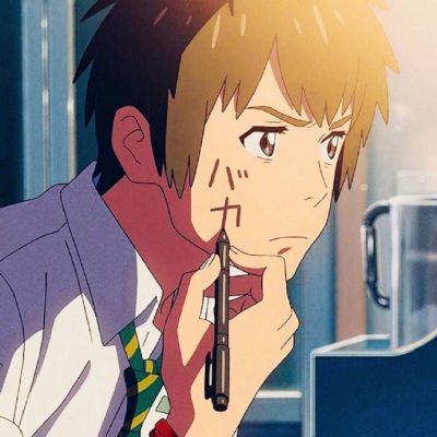 《你的名字》配对情头来了！18张高清一左一右情侣头像合集