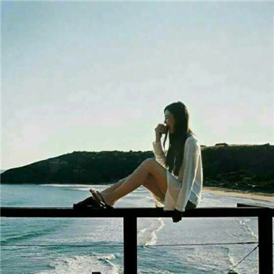 海边背影情侣头像合集！16张高清一左一右唯美款