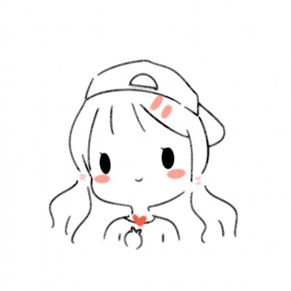 16张可爱简笔画情侣头像 微信高清好看的专属头像素材