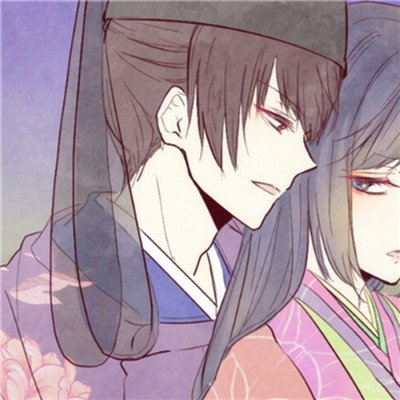 32张高清古风动漫情侣头像 氛围感拉满的一对头像合集