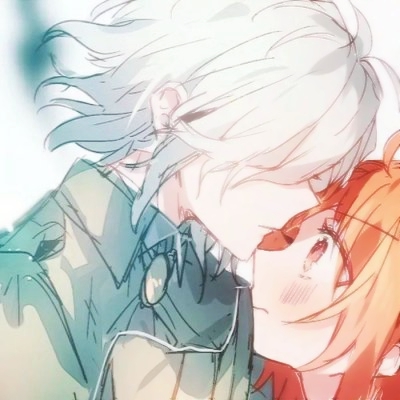 一左一右的二次元CP头像！32张高清动漫人气情侣款