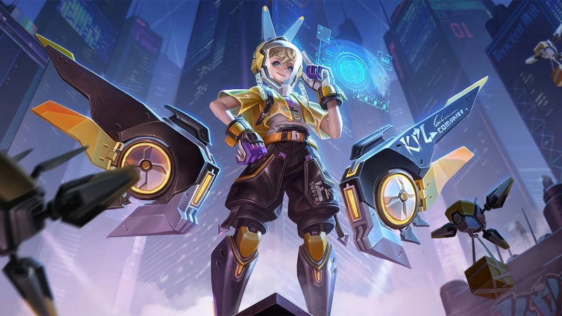 天狼运算者孙膑 王者荣耀高清游戏壁纸来啦