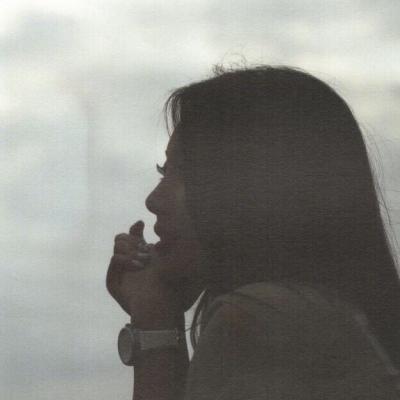 26张高清伤感意境黑白情侣头像 一对双人情侣人头像