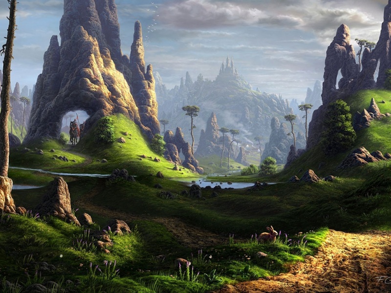 多款神话主题风景电脑壁纸免费下载