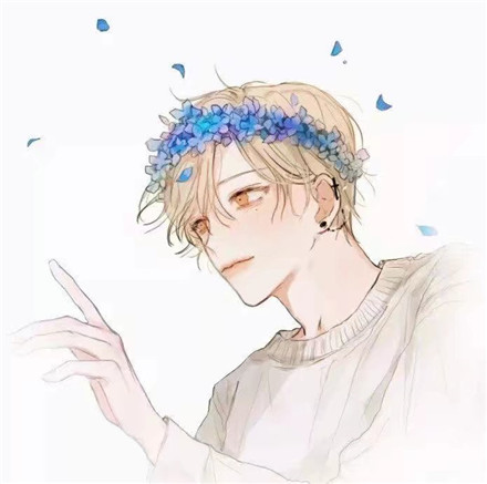 14张高清一男一女情侣卡通头像 好看的情头素材合集