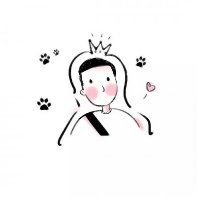 20张超可爱卡通情侣简笔画头像 一男一女高清款