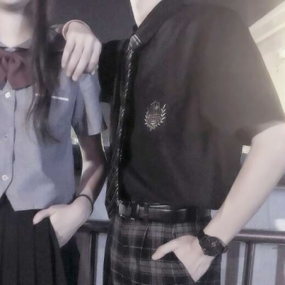 领带衬衫制服不露脸情侣头像 36张高清素材合集