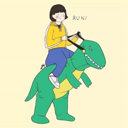 12张高清好看的创意卡通情侣头像合集