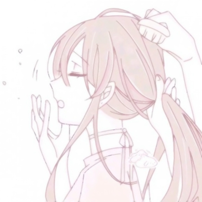 16张超甜粉色系双人情侣头像 高清可爱款直接抱走