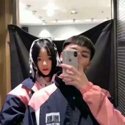 新款真人双人情侣头像 一对两张共22张