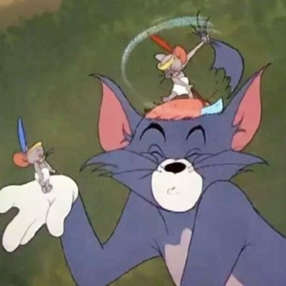 搞怪又可爱！22张汤姆杰瑞情侣头像高清图来啦