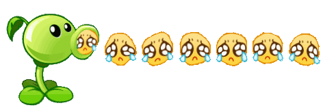 豌豆射手联名小黄脸！这套跨次元GIF表情包太会整活了