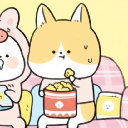 微信可爱呆情侣头像一对 胖乎乎小两口呆萌又可爱