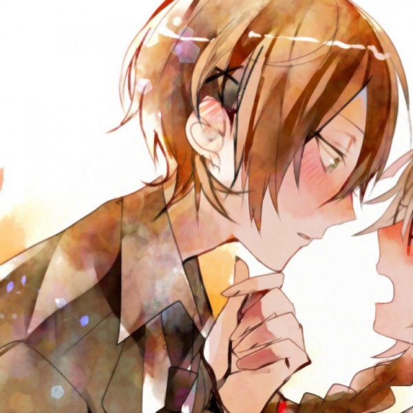 22张超萌卡通情侣头像来啦 每一张都软乎乎的