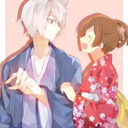 16组高清QQ动漫情侣头像 一人一张双人配对款