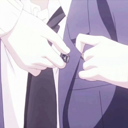 24张怀旧动漫情侣头像来了 衣不如新爱不如旧