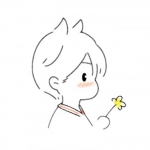 12组手绘简笔画情侣头像 高清可爱一对两张