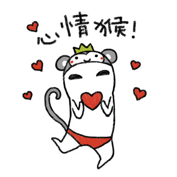 万事猴系列搞笑可爱猴表情包来啦
