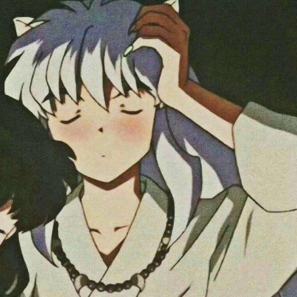 16组高清犬夜叉情侣头像 一对两张的动漫情头合集