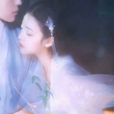 16组高清真人古风汉服情头 一对两张的古装情侣头像