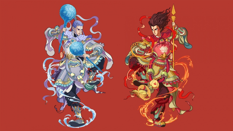 哪吒敖丙高燃剧照壁纸合集 多尺寸高清可选