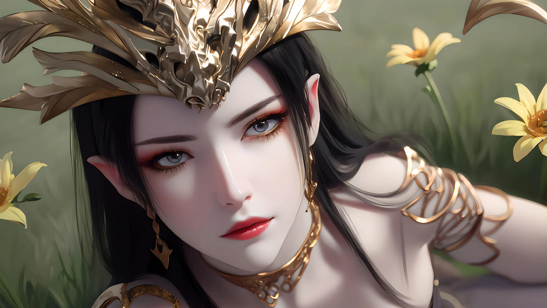 美杜莎动漫高清壁纸下载 多尺寸可选