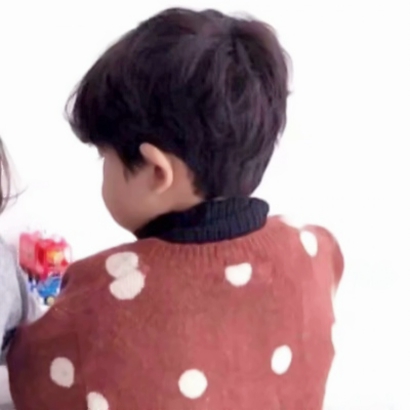 软萌小孩情侣头像来啦！22张呆萌一对两张高清图