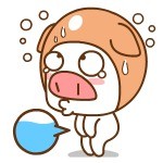 帽帽猪“滚粗”表情包来啦！