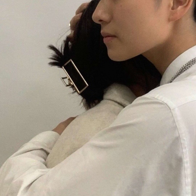 复古风真人双人QQ情侣头像 8组双人两图款