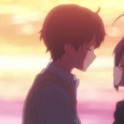 28张高清动漫自截情侣头像 从动画里抠出来的好看情头