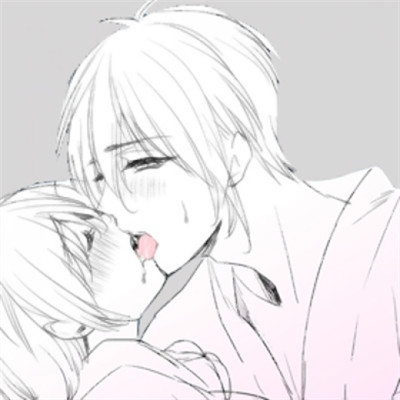 超甜动漫亲亲情头 24张高清恩爱情侣头像合集