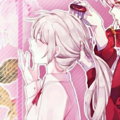 24组高冷款动漫情侣头像 男女分开单张高清图