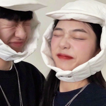 18张搞怪真人情侣头像 轻松拿捏搞笑氛围感