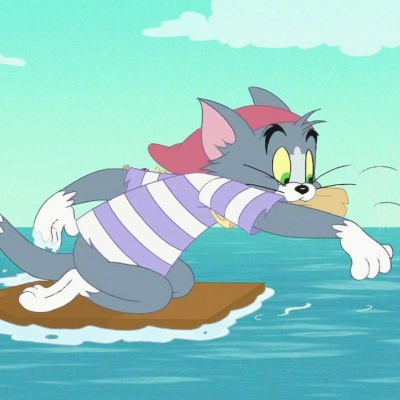 猫和老鼠情侣头像来啦！一左一右高清又搞笑，共28张杰瑞款情侣头像