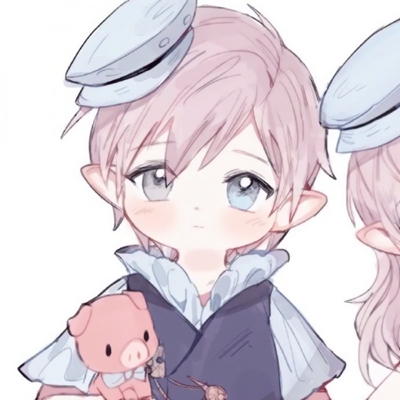 14组高清动漫情侣头像 一男一女配对款