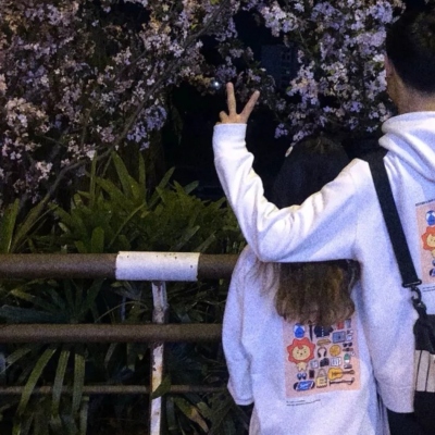 12张超甜不露脸背影情侣头像，快来挑一对