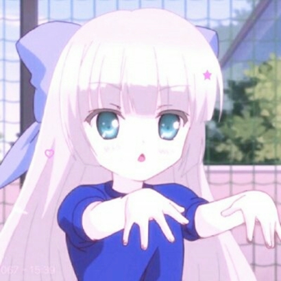 16张双女生动漫情侣QQ头像 适配女生配对使用