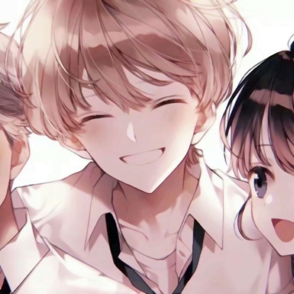 三人用的三角恋动漫情侣头像 超清24张一组