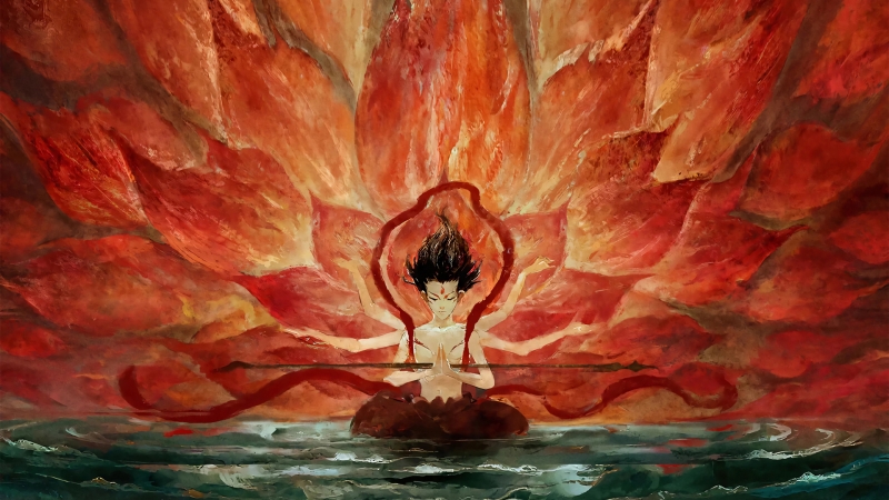 《哪吒之魔童闹海》火莲花高清电脑壁纸 剧照素材直接用