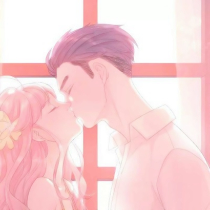 动漫情侣头像高清一对两张 一生爱你千百回