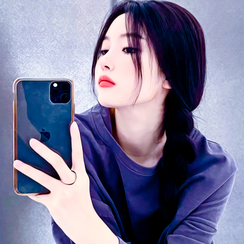 超火的单人版一男一女情侣头像 12张高清合集