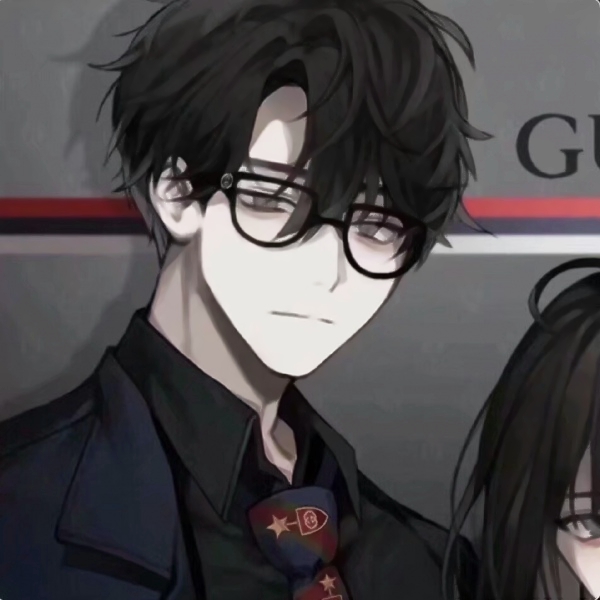 三人用的三角恋动漫情侣头像 超清24张一组