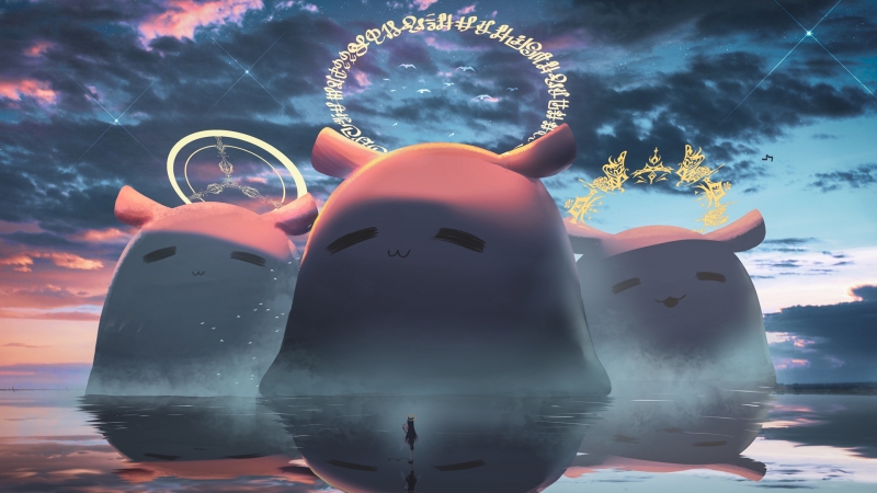 一伊那尔栖高清动漫壁纸 多尺寸可选下载