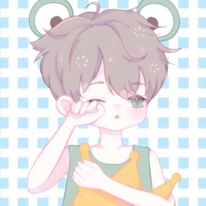 15组超萌卡通情侣头像！男生女生分开一对两张超可爱