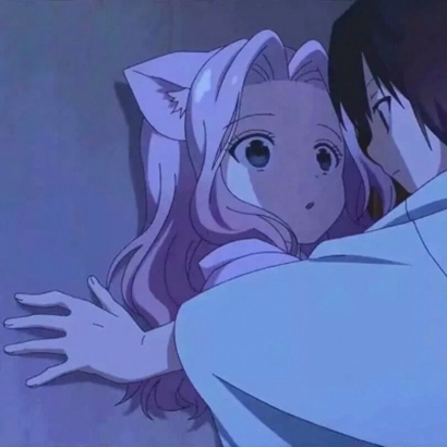 30组超可爱简约款一对两张情侣头像 高清无水印