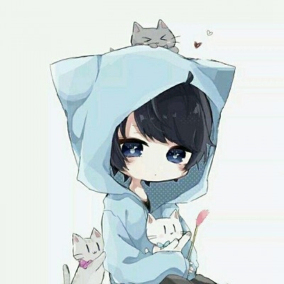 16张高清可爱动漫情侣头像 适合QQ用的一对两张情头