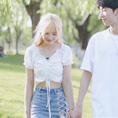 热门高颜值情侣头像合集 共14组成对高清图